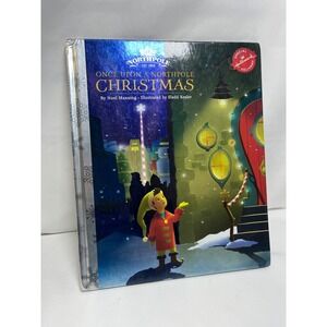 Hallmark Once Upon a Northpole Christmas Book Noel Manning Hardcover Holiday